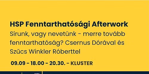\u201eS\u00edrunk vagy nevet\u00fcnk?\u201d \u2013 avagy merre tov\u00e1bb, fenntarthat\u00f3s\u00e1g