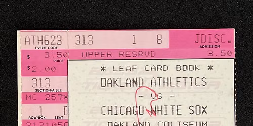 Chicago White Sox at Athletics at Sutter Health Park