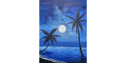 Tahitian Moonlight  - Paint and Sip in Sacramento | Classpop!\u2122