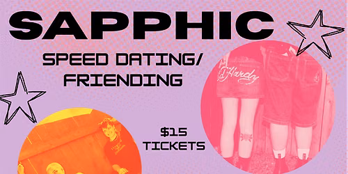 Sapphic Speed Dating\/ Friending