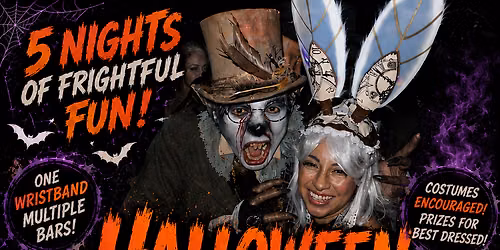 Pre-Halloween Bar Crawl - 5 Day Party Pass