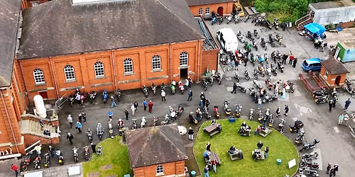 Sadly no streaming due to roof delays but still join us for the Classic Motorcycle Rally 