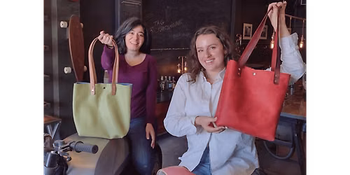 Intro to Leatherwork: Make a Leather Tote Bag - Art Class by Classpop!\u2122