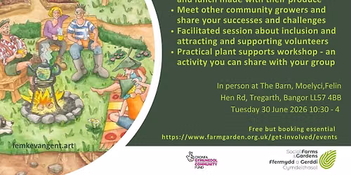 Community growers gathering North Wales