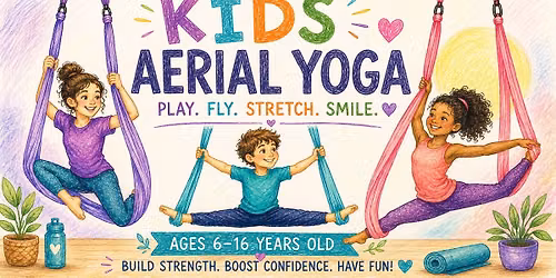 Kids Aerial Yoga Mondays 4pm