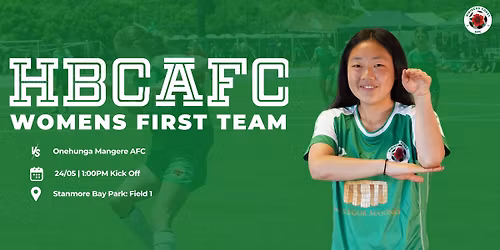 HBCAFC Womens First Team vs Onehunga Mangere AFC