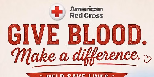 Red Cross Blood Drive
