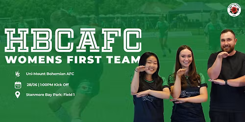 HBCAFC Womens First Team vs Uni-Mount Bohemian AFC 