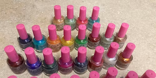 Nail polish or lip gloss make and take at Create In Me Art Studio-Battle Creek