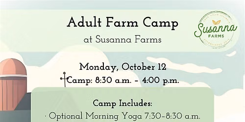 Adult Farm Camp
