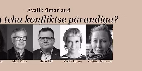 \u00dcmarlaud \u201eMida teha konfliktse p\u00e4randiga?\u201d 
