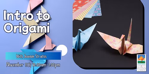 Intro to Origami with Joanne Stratos