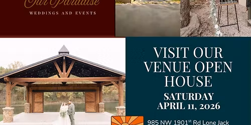 Our Paradise Venue Open House 