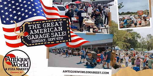 \ud83c\udf1fDon't Miss WNY's Largest Garage SALE & Flea Market\ud83c\udf1f
