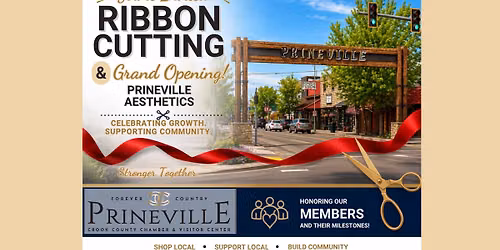 Ribbon Cutting & Grand Opening with Prineville Aesthetics