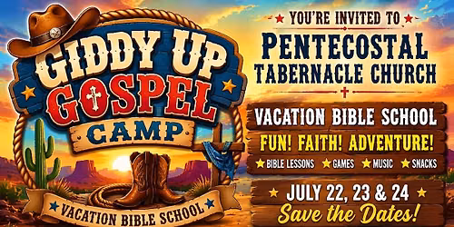 Giddy Up Gospel Camp Vacation Bible School