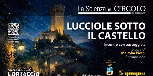 Lucciole sotto il castello - Passeggiata notturna