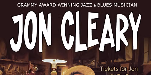 An Evening with Jon Cleary, Grammy Award-Winning Jazz & Blues Musician