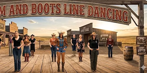 Rhythm & Boots Country Line Dancing class \ud83e\udd20\ud83d\udc83\ud83c\udfb6