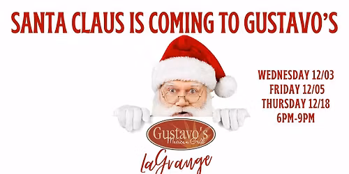 Meet & Greet SANTA CLAUS!