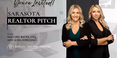 SRQ Realtor Pitch: Build Your Local Network