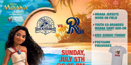 Moana Family Night pres by Benjamin Franklin Plumbing