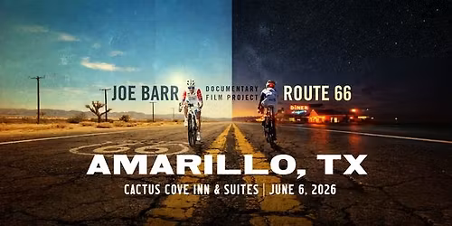 Joe Barr\u2019s Route 66 Guinness World Record Ride Stop in Amarillo