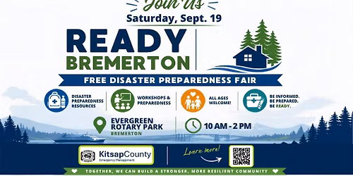 Ready Bremerton 2026 - Free Disaster Preparedness Fair