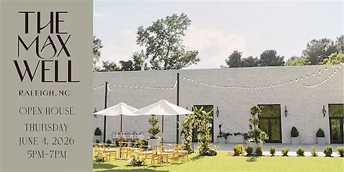 The Maxwell's Open House