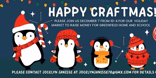 Greenfield Elementary Happy Craftmas Market