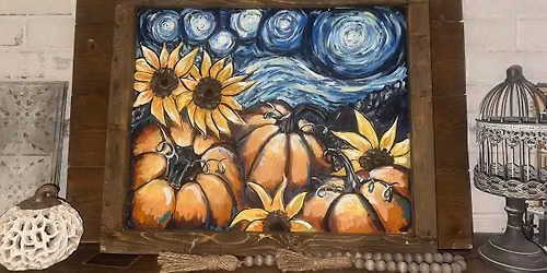 Starry Night Pumpkins