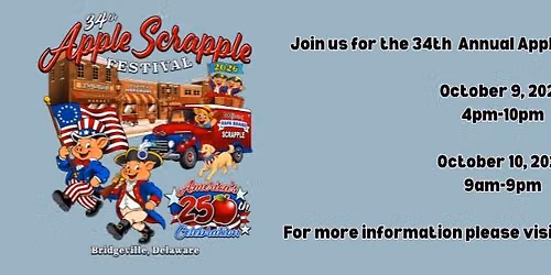 34th Annual Apple Scrapple Festival 