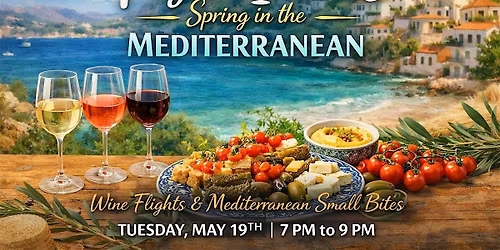 Flights and Bites: Spring in the Mediterranean