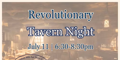 Revolutionary Tavern Night