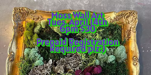 Moss Wall Art