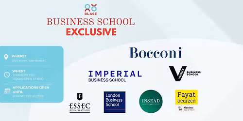 Business School Exclusive