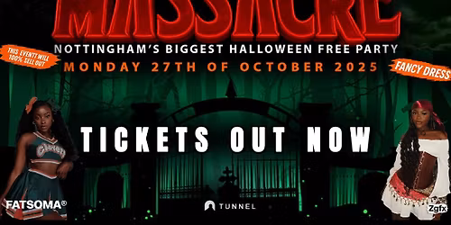 MASSACRE Halloween Free Party | GWM ENT