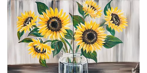 PAINT WITH MOM! Simply Sunflowers