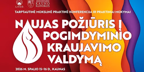 Naujas po\u017ei\u016bris \u012f pogimdyminio kraujavimo valdym\u0105