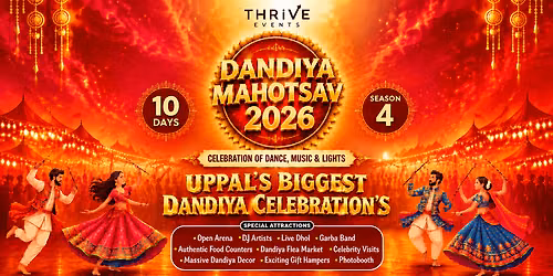 Hyderabads Biggest Dandiya Mahotsav 2026