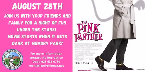 MOVIE IN THE PARK - Pink Panther