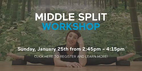 (TRY) Middle Split Workshop