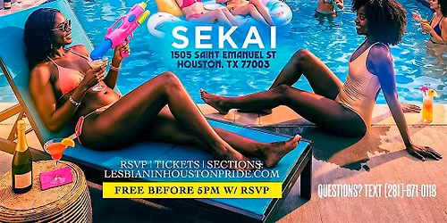 The Fem Swim 3: Houston's #1 All Girl Pride Pool Party