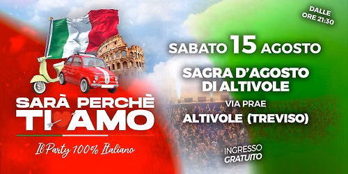 SARA' PERCHE' TI AMO @ ALTIVOLE (TREVISO)