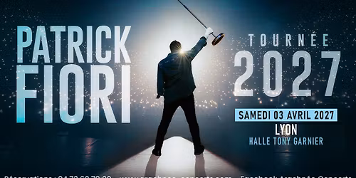Patrick Fiori \u00e0 la Halle Tony Garnier \u00e0 Lyon