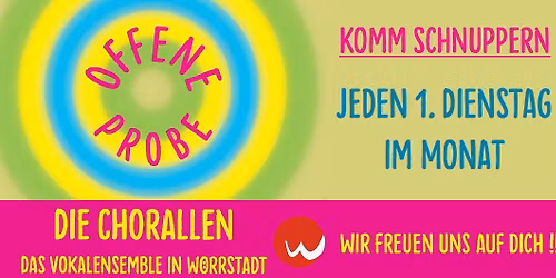 Offene Chorprobe