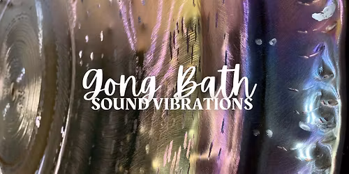 Fluorite Gong Bath Sound Vibrations