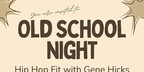 Old School Night at Hip Hop Fit