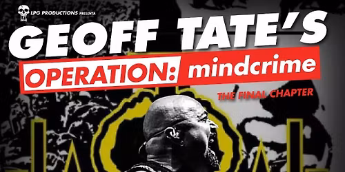 Geoff Tate "Operation : Mindcrime" Costa Rica \ud83c\udde8\ud83c\uddf7 2025