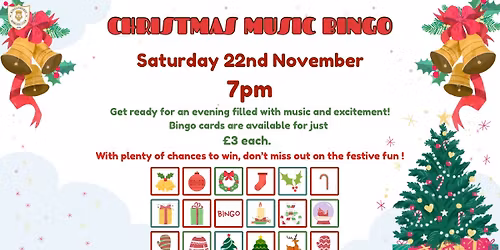 Christmas Music Bingo